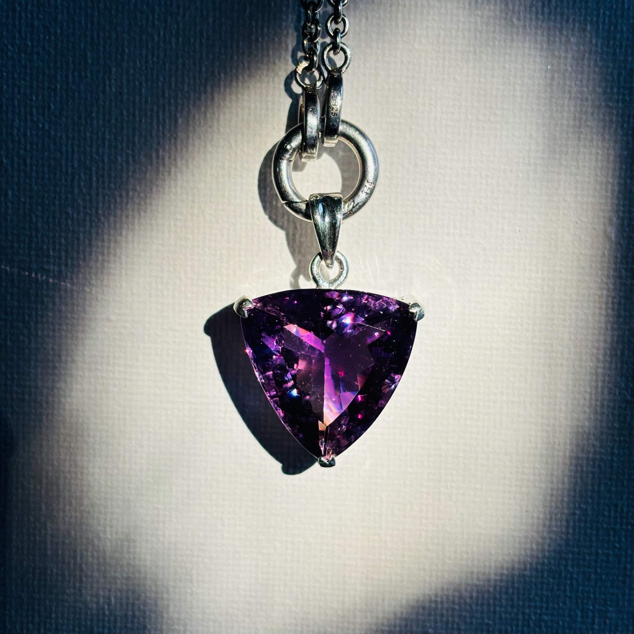 Photo pendentif améthyste 1
