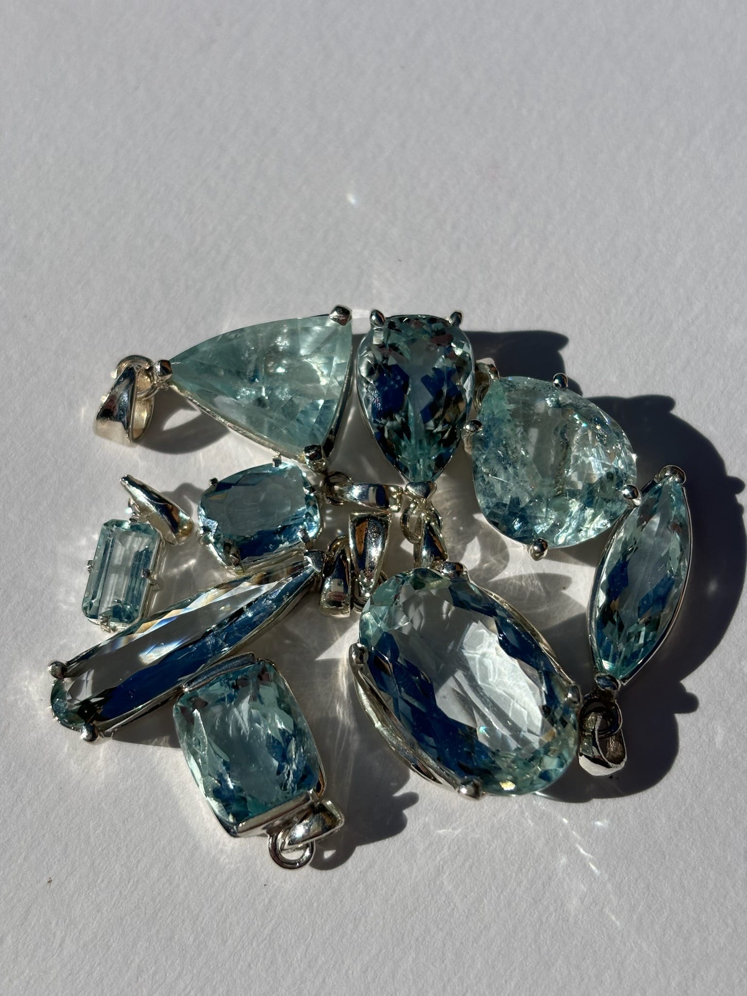 pendentif aigue marine 2