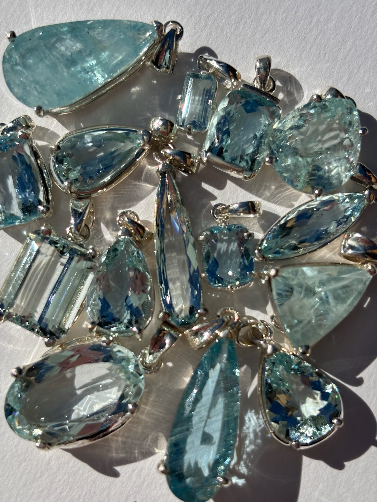 pendentifs aigue marine 3