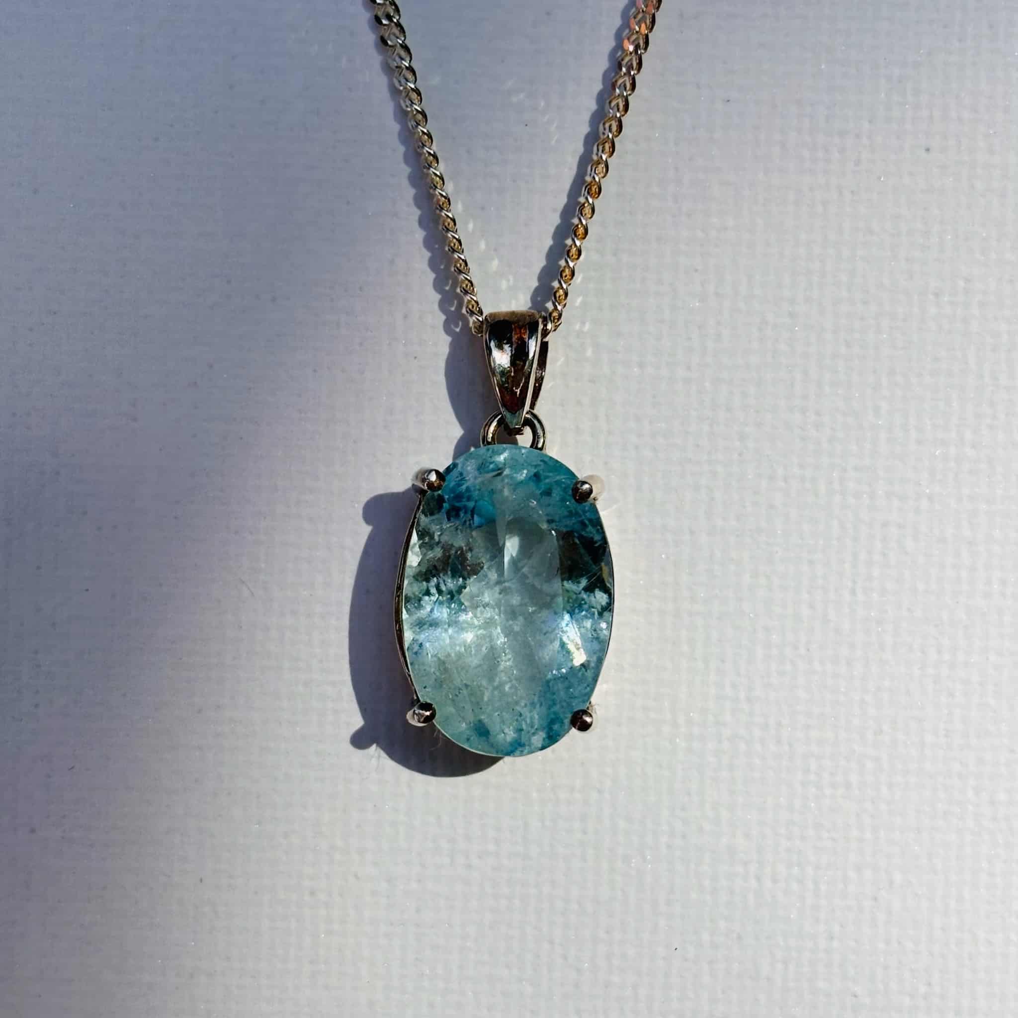 pendentif aigue marine 2.2
